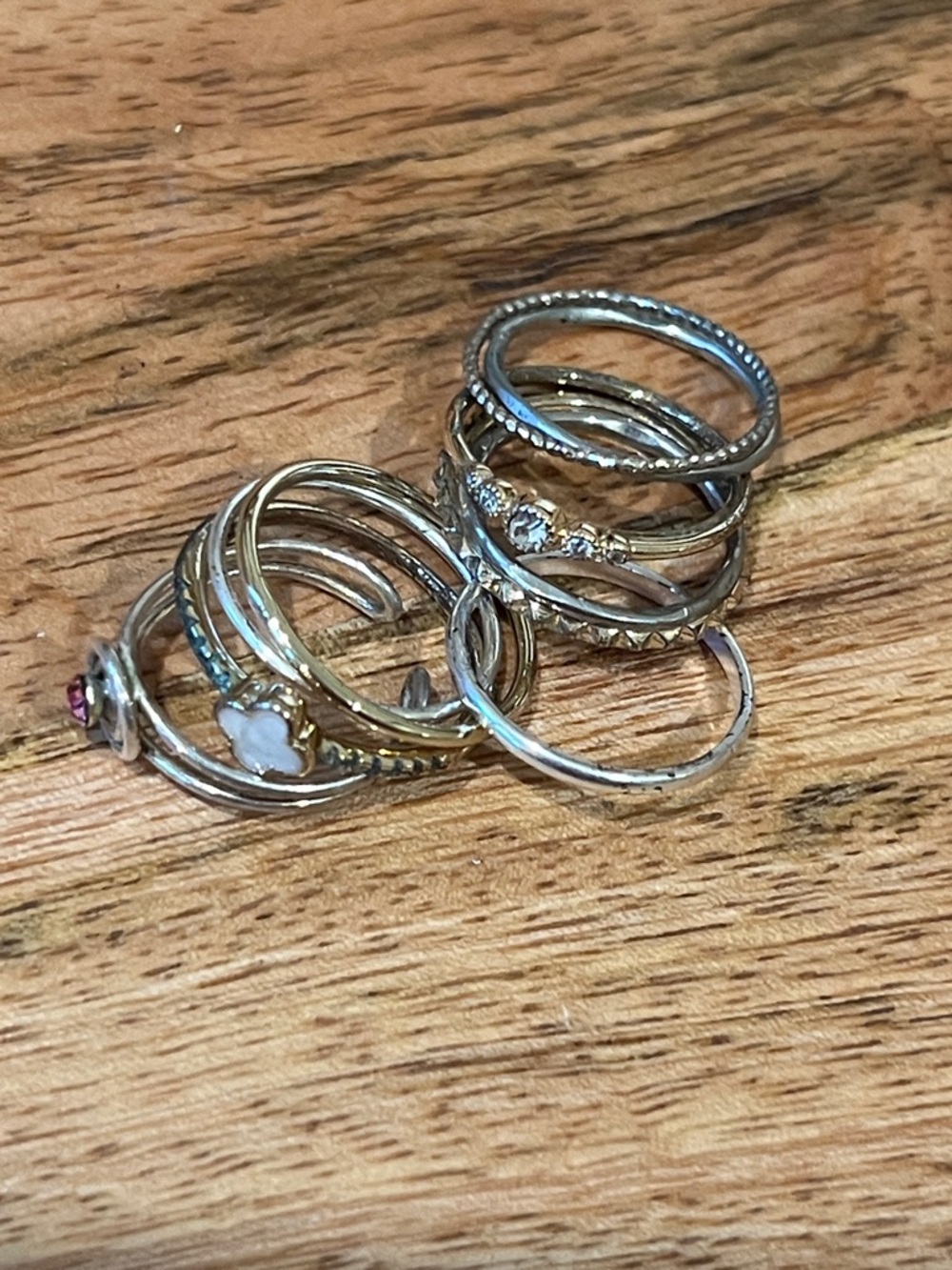 Stacked Accent Rings - Picture 2 of 2